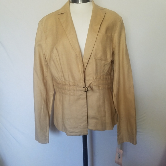 Bandolino Jackets & Blazers - Bandolino Beige Blazer Jacket Sz 8.